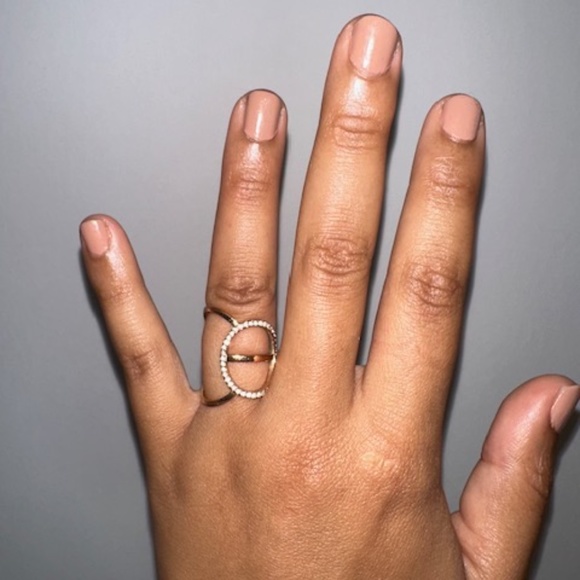 Swarovski Flash Gold-plated Crystal Ring - Picture 6 of 6